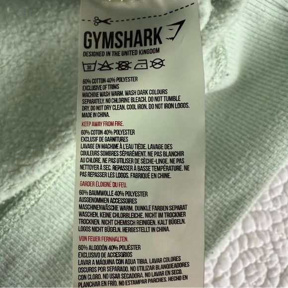 Gymshark Light Green Sweatshirt - Picture 10 of 10
